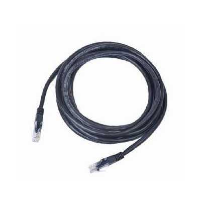 PATCH CABLE CAT5E UTP 1M/BLACK PP12-1M/BK GEMBIRD