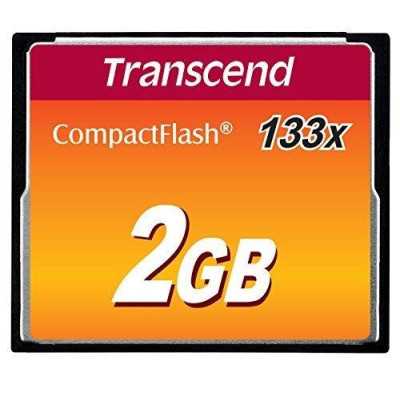 MEMORY COMPACT FLASH 2GB/MLC TS2GCF133 TRANSCEND