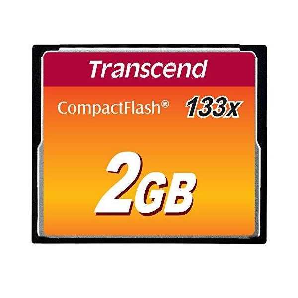 MEMORY COMPACT FLASH 2GB/MLC TS2GCF133 TRANSCEND