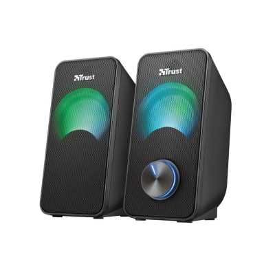 Speaker|TRUST|Arys Compact RGB|Black|23120