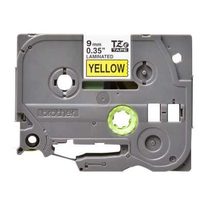 Brother TZe-621 Laminated Tape Black on Yellow TZe 8 m 9 cm