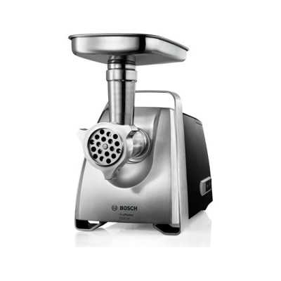 Bosch Meat mincer MFW68660 Black Throughput (kg/min) 4.3 Kebbe, Sausage horn, Fruit press, Shredding Attachment, 4 barrels