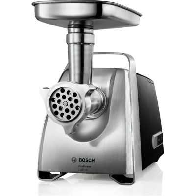 Bosch Meat mincer MFW68660 Black Throughput (kg/min) 4.3 Kebbe, Sausage horn, Fruit press, Shredding Attachment, 4 barrels