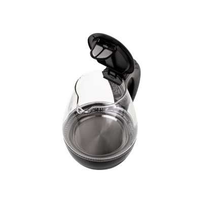 Kettle Adler Kettle AD 1224 Standard 2000 W 1.5 L Glass 360 rotational base Black