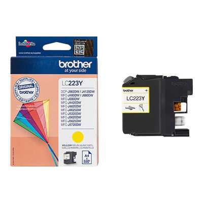 Brother LC-223Y Ink Cartridge Yellow