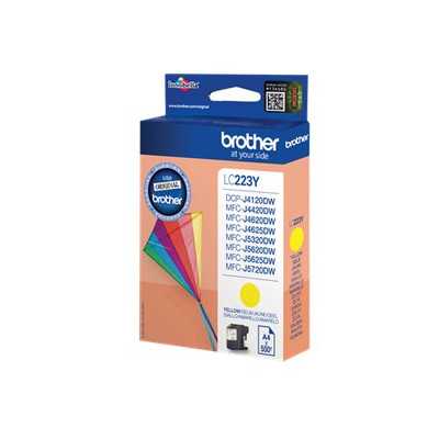 Brother LC-223Y Ink Cartridge Yellow