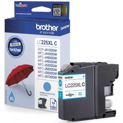 Brother LC-225XLC Ink Cartridge Cyan