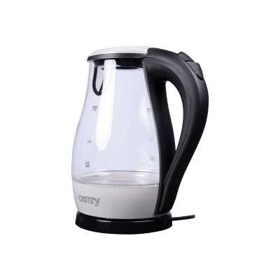 Camry CR 1251 Standard kettle 2000 W 1.7 L Glass 360 rotational base Glass/Black