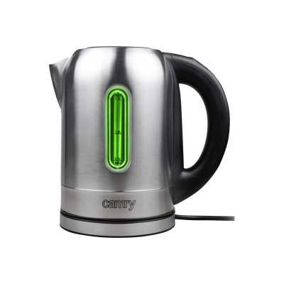 Camry Kettle CR 1253 With electronic control 2200 W 1.7 L Stainless steel 360 rotational base Stainless steel