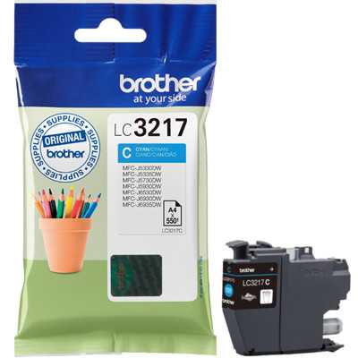 Brother LC3217C Ink Cartridge Cyan