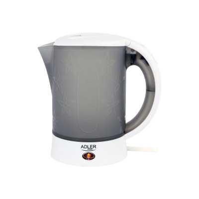 Adler Travel Kettle AD 1268 Standard 600 W 0.6 L Plastic White