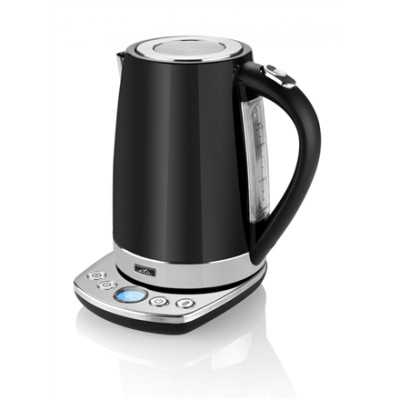 ETA Kettle ETA158790000 With electronic control 2200 W 1.7 L Stainless steel 360 rotational base Black