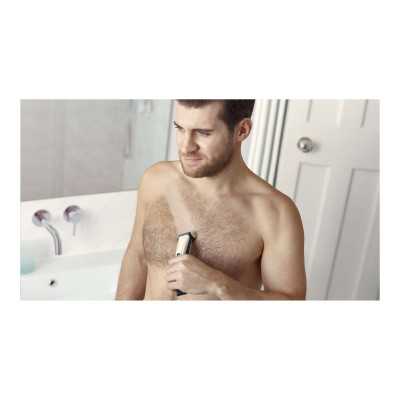 Philips Showerproof body groomer BG7025/15 Body groomer Number of length steps 5 Black/Stainless