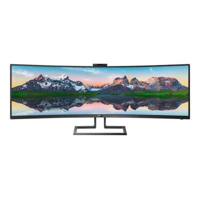 Philips SuperWide curved LCD display 499P9H/00 48.8 " VA Dual QHD 32:9 5 ms 450 cd/m Black Headphone out 70 Hz HDMI ports quanti