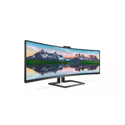 Philips SuperWide curved LCD display 499P9H/00 48.8 " VA Dual QHD 32:9 5 ms 450 cd/m Black Headphone out 70 Hz HDMI ports quanti