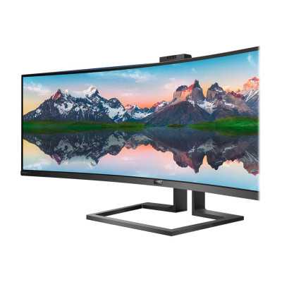 Philips SuperWide curved LCD display 499P9H/00 48.8 " VA Dual QHD 32:9 5 ms 450 cd/m Black Headphone out 70 Hz HDMI ports quanti