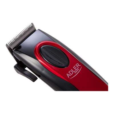 Adler Hair clipper AD 2825 Corded Red