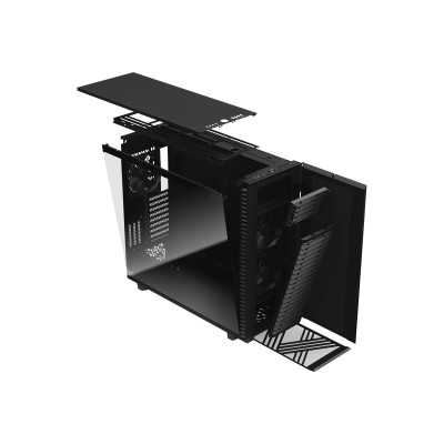 Fractal Design Define 7 XL TG Dark Tint Side window Black E-ATX Power supply included No