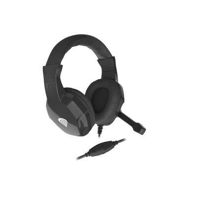 GENESIS ARGON 100 Gaming Headset, On-Ear, Wired, Microphone, Black Genesis ARGON 100 Wired On-Ear