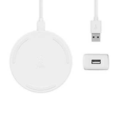 Belkin Wireless Charging Pad with PSU & Micro USB Cable WIA001vfWH