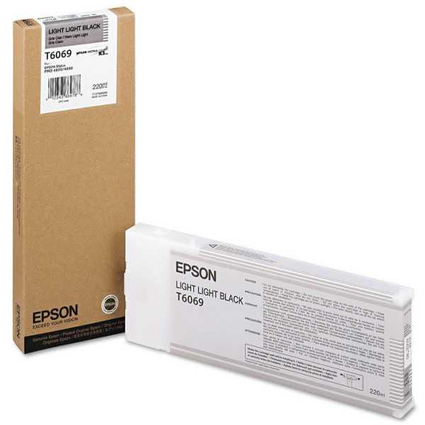 Epson T606900 Ink Cartridge Light lemputė juoda