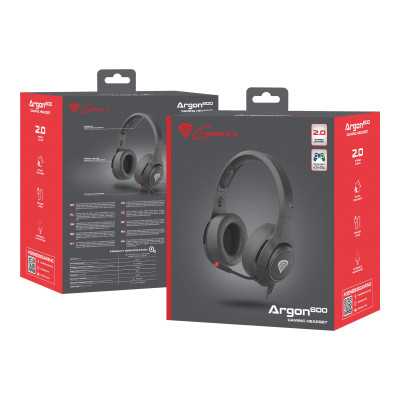 Genesis Wired On-Ear Gaming Headset Argon 600