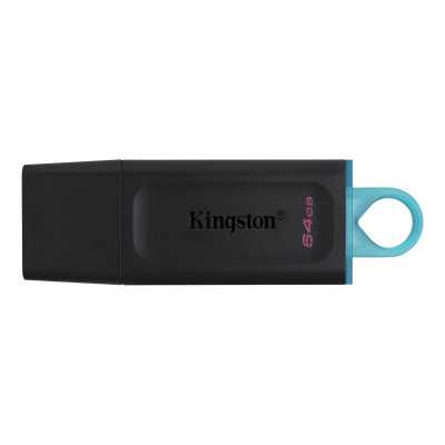 Kingston DataTraveler Exodia USB Flash Drive 64 GB USB 3.2 Gen 1 Black/Blue