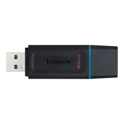 Kingston DataTraveler Exodia USB Flash Drive 64 GB USB 3.2 Gen 1 Black/Blue