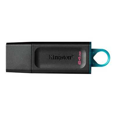 Kingston DataTraveler Exodia USB Flash Drive 64 GB USB 3.2 Gen 1 Black/Blue