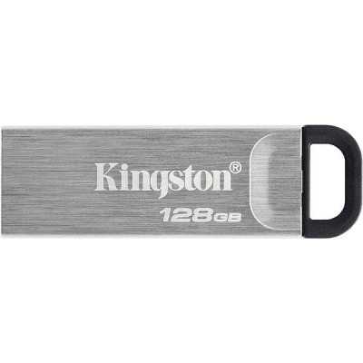 Kingston USB Flash Drive DataTraveler Kyson 128 GB USB 3.2 Gen 1 Black/Grey