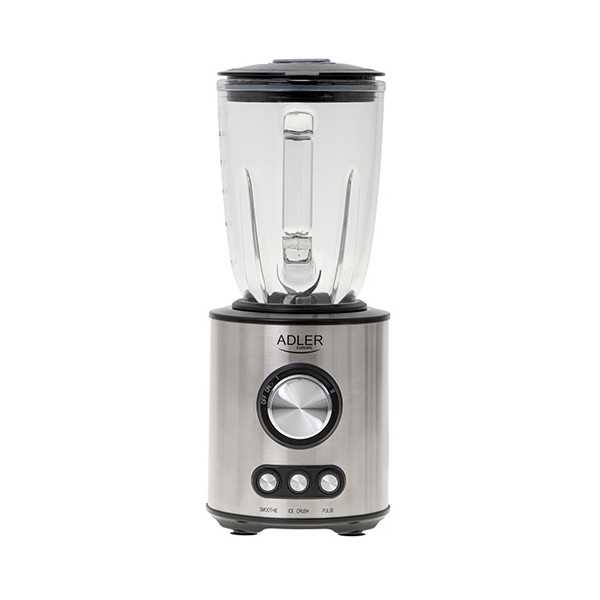 Adler Blender AD 4078 Stalviršis 1700 W Stiklainio medžiaga Stiklinio indo talpa 1,5 L Ledo smulkinimas Nerūdijantis plienas