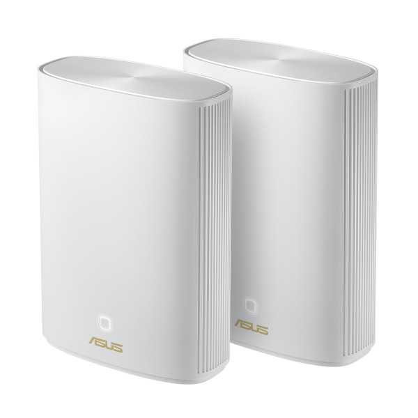 Asus ZenWiFi AX hibridas (XP4) (2pk baltas) 802.11ax 574+1201 Mbit/s Ethernet LAN (RJ-45) prievadai 2 tinklelio palaikymas Taip 