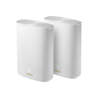 Asus ZenWiFi AX Hybrid (XP4) (2pk White) 802.11ax 574+1201 Mbit/s Ethernet LAN (RJ-45) ports 2 Mesh Support Yes MU-MiMO Yes 1 x 