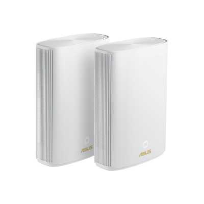 Asus ZenWiFi AX Hybrid (XP4) (2pk White) 802.11ax 574+1201 Mbit/s Ethernet LAN (RJ-45) ports 2 Mesh Support Yes MU-MiMO Yes 1 x 