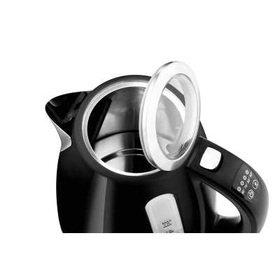 ETA Kettle Ela Digi ETA959890020 Electric 2200 W 1.7 L Stainless steel 360 rotational base Black