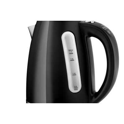 ETA Kettle Ela Digi ETA959890020 Electric 2200 W 1.7 L Stainless steel 360 rotational base Black