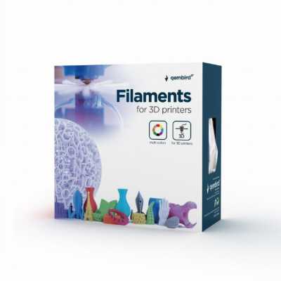 Flashforge ABS Filament 1.75 mm diameter, 1 kg/spool Silver