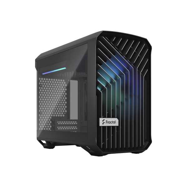 Fractal Design Torrent Nano RGB TG Light Tint Side window Black