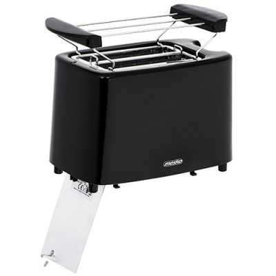 Mesko Toaster MS 3220 Power 750 W Number of slots 2 Housing material Plastic Black