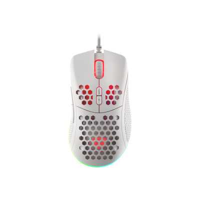 Genesis Gaming Mouse Krypton 555 Wired USB 2.0 Gaming Mouse White