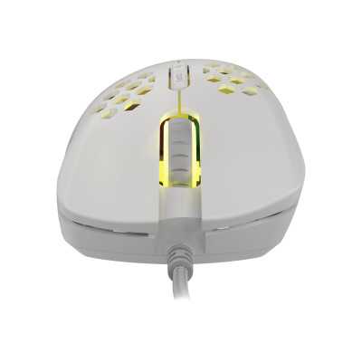 Genesis Gaming Mouse Krypton 555 Wired USB 2.0 Gaming Mouse White