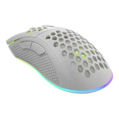 Genesis Gaming Mouse Krypton 555 Wired USB 2.0 Gaming Mouse White