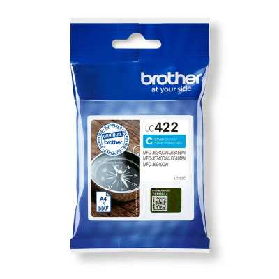 Brother LC422C Ink Cartridge Cyan