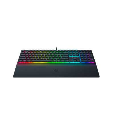 Razer Gaming Keyboard Ornata V3 Gaming keyboard Durable spill-resistant design Cable routing options Razer Synapse enabled Fully