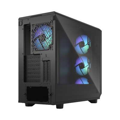 Fractal Design Meshify 2 RGB TG Light Tint Side window Black E-ATX Power supply included No