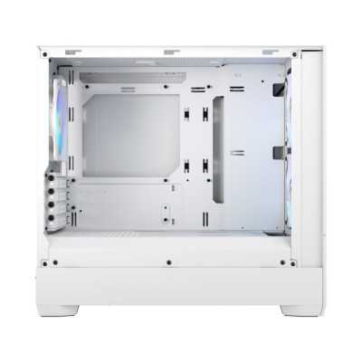 Fractal Design Pop Mini Air RGB Side window White TG Clear Tint mATX, Mini ITX Power supply included No