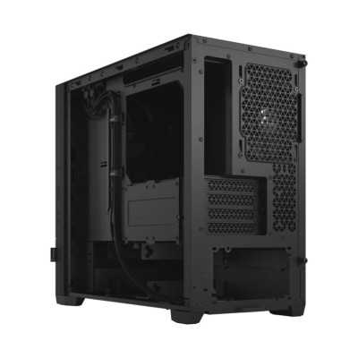 Fractal Design Pop Mini Silent Side window Black Solid mATX, Mini ITX Power supply included No