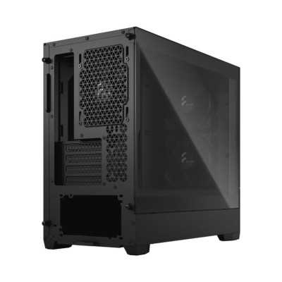 Fractal Design Pop Mini Silent Side window Black TG Clear Tint mATX, Mini ITX Power supply included No