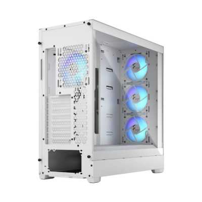 Fractal Design Pop XL Air RGB Side window White TG Clear Tint E-ATX up to 280 mm, ATX , mATX, Mini ITX Power supply included No