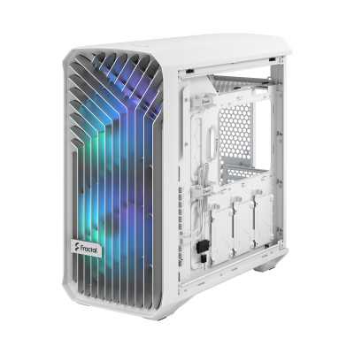 Fractal Design Torrent Compact RGB White TG clear tint Mid-Tower Power supply included No